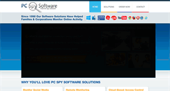 Desktop Screenshot of pc-spy-software.com