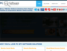Tablet Screenshot of pc-spy-software.com